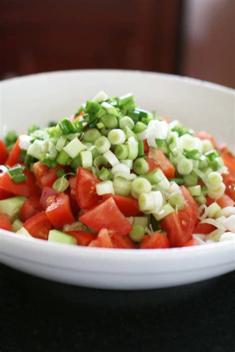 Armenian Cucumber & Tomato Salad | The Kitchen Scout