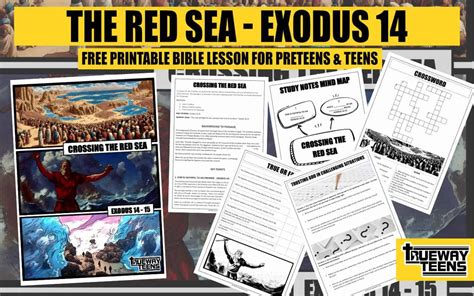 The Red Sea - Exodus 14 (Bible lesson for teens) - Trueway Kids