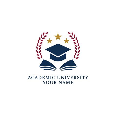 University, College Logo. Open book, Symbol of knowledge and education ...