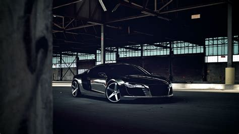 Black Audi R8 UHD 4K Wallpaper | Pixelz