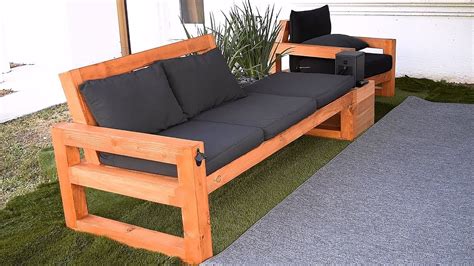 Wooden Outdoor Sofa Diy | Baci Living Room