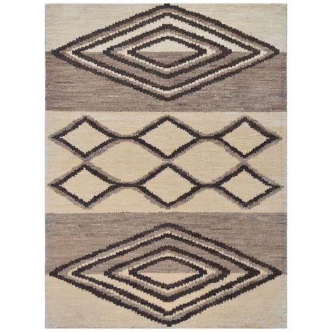 African Collection Deco Rug at 1stDibs