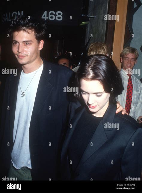 WESTWOOD, CA - SEPTEMBER 24: (L-R) Actor Johnny Depp and actress Winona ...