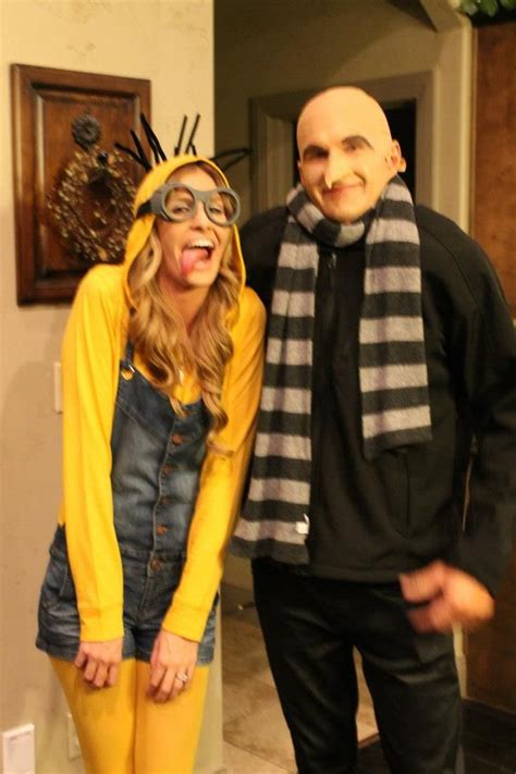 Costume Minion and Dr. Gru | Minion costumes, Diy halloween costumes ...