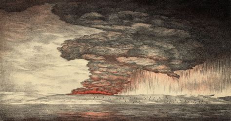 TIL the 1883 eruption of Krakatoa (one of the deadliest and most ...