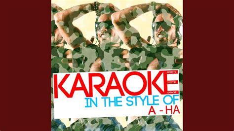 Take on Me (Karaoke Version) - YouTube