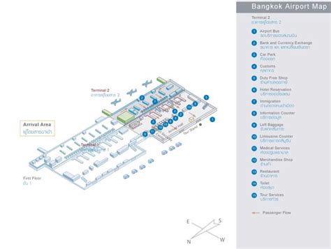 Don Mueang Airport(DMK) Terminal Maps, Shops, Restaurants, Food Court 2024