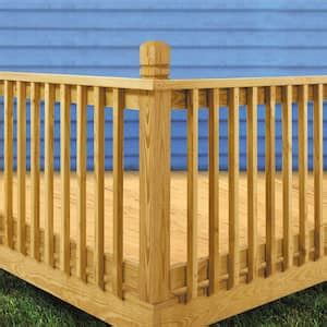 Wood - Deck Railings - Decking - The Home Depot