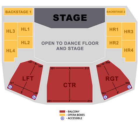 House Of Blues Cleveland Seating Chart | Elcho Table