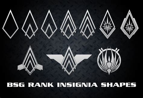 BSG Logo Wall | Cool symbols, Vector shapes, Battlestar galactica