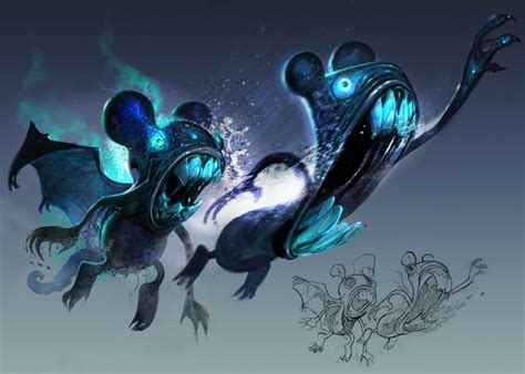 Beautiful Epic Mickey concept art