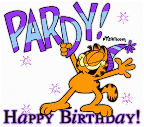 Garfield Happy GIF - Garfield Happy Happy Birthday - Discover & Share GIFs