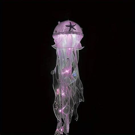 Handmade Creative Jellyfish Lamp Diy Material Package Aerial Hanging ...