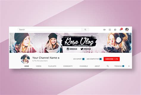 Winter YouTube Banner | Personal Vlog YouTube Channel Art | … | Flickr