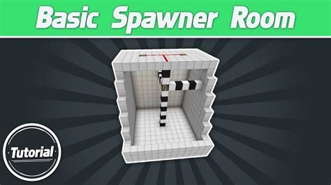 Minecraft Basic Spawner Room Tutorial - QuickFarms - YouTube