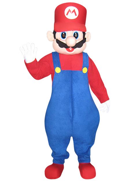 Mario Mascot - BIrthday party characters for kids parties