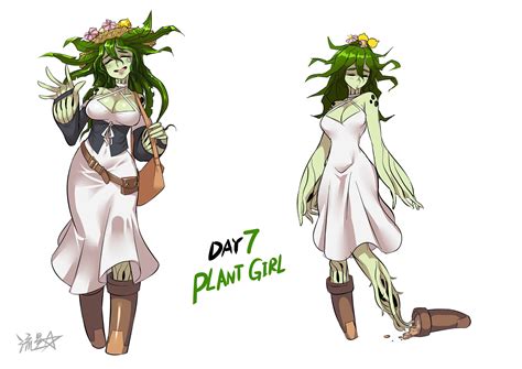 Anime Monster Girl Plant