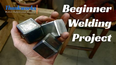 Beginner welding project - YouTube