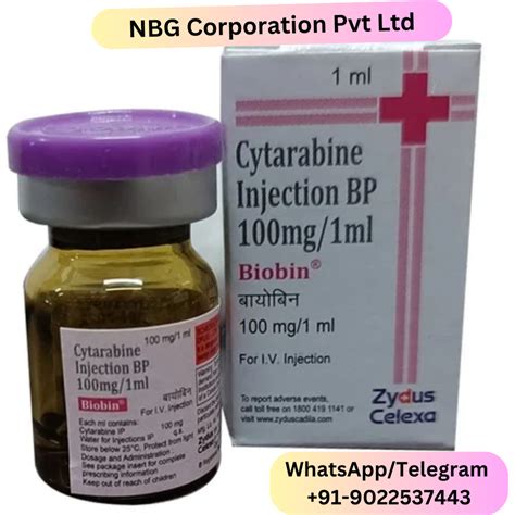 Cytarabine Injection IP, 100 mg at Rs 295.5/vial in Nagpur | ID ...