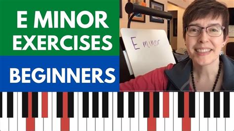 E Minor Piano Exercises for Beginners - E Minor Scale Notes - How to ...