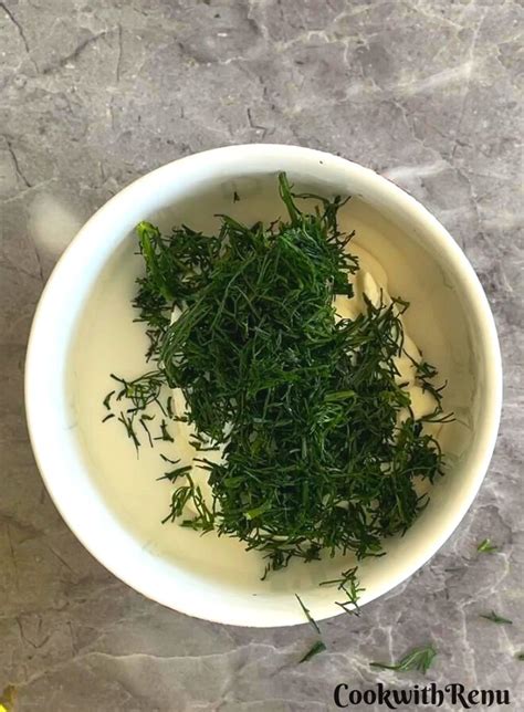 Sweet Potato and Fennel Fronds Salad - Cook With Renu