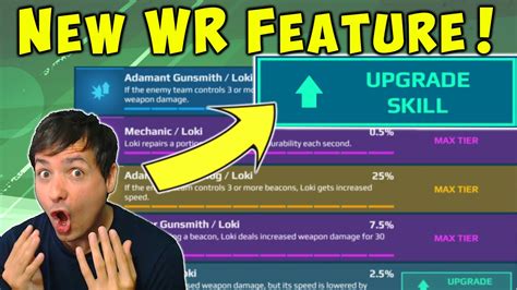 NEW Pilot Skills UPGRADE FEATURE? Test Server War Robots Gameplay WR ...