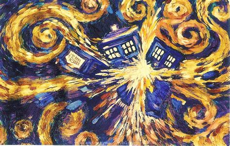 Vincent Van Gogh Last Painting. Doctor Who Postcards From Time, Van ...