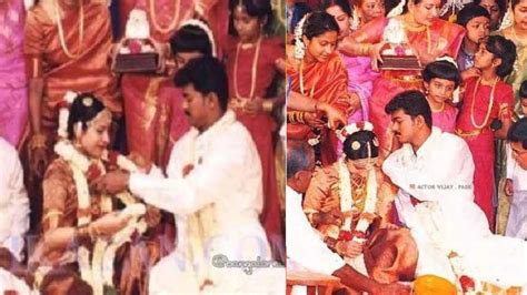 Actor Vijay (தளபதி) Wedding | Actor Vijay Marriage | Thalabhathi ...