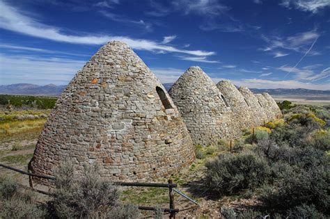 Amazing Places To Travel: Historic Ward Charcoal Ovens in Nevada, USA