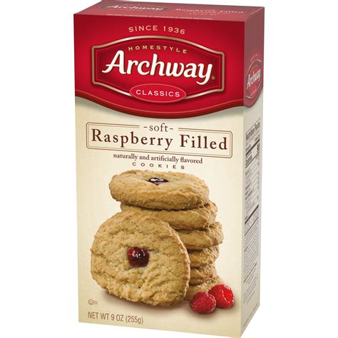 Archway Cookies, Raspberry Filled, 9 oz - Walmart.com