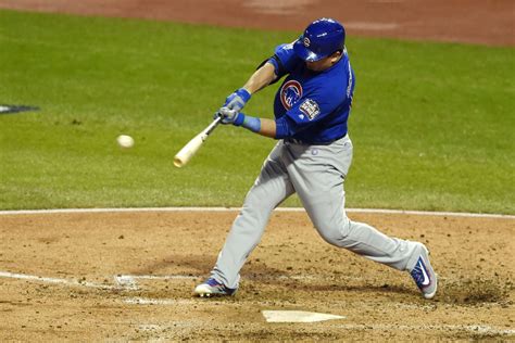 Kyle Schwarber still rakes, Cubs win World Series Game 2 - The Crimson ...