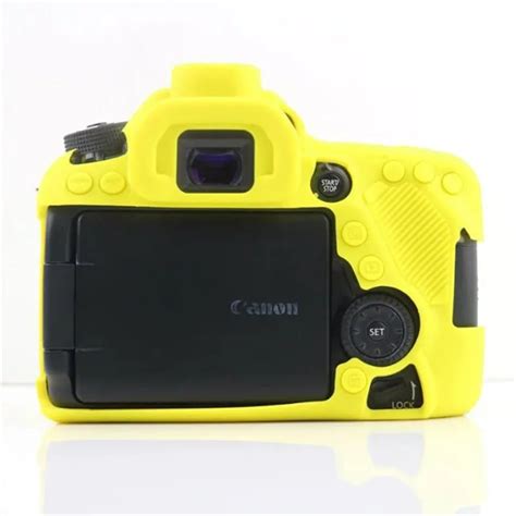 For Canon 80D Camera Case Soft Silicone Camera Body Cover Protector Bag ...