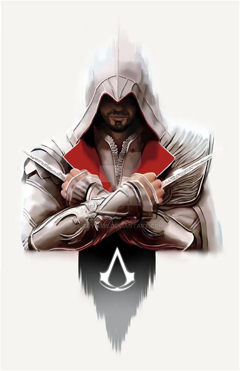 Ezio Auditore by Crymsie on DeviantArt