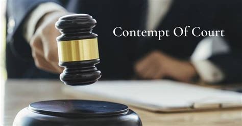 Contempt of Court | Indian Institute of Legal Studies (IILS)