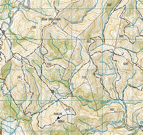 New Zealand Topographic Map - Geographica