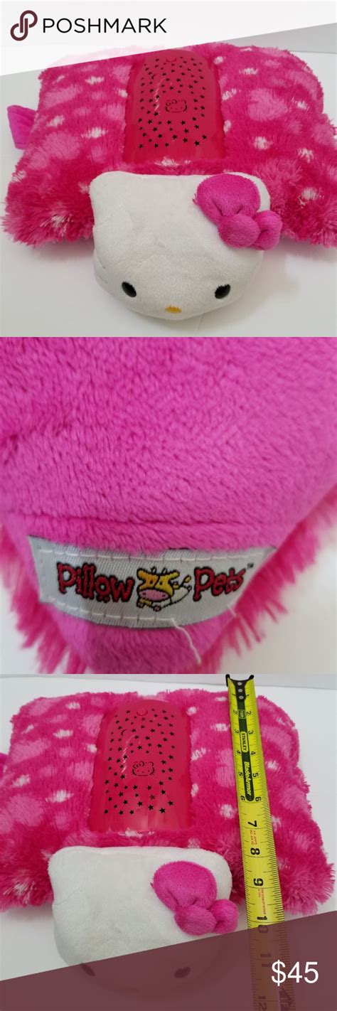 Hello Kitty Pillow Pet Plush NightLight | Hello kitty pillow, Animal ...