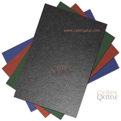 Binding Cover PVC sheets A4, A3 – Cater Qatar