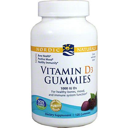 Nordic Naturals Vitamin D3 Gummies, 120 ct – Central Market