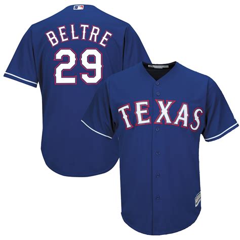 Adrian Beltre Texas Rangers Majestic Cool Base Player Jersey - Royal