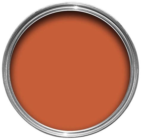 Colours One Coat Burnt Amber Matt Emulsion Paint 50ml Tester Pot ...