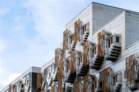 Scottish Parliament Building - Exterior - modlar.com