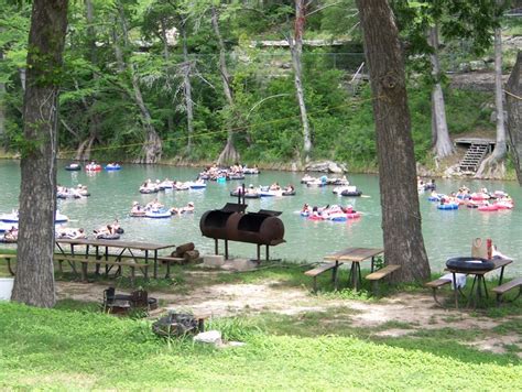 Guadalupe River Tubing (Horseshoe entrance, Canyon Lake, Texas ...