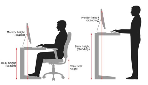 The correct height for your office chair - Wellback Ergonomic Chairs