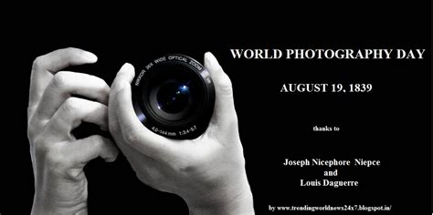 World Photography day August 19, here some interesting Quotes about ...