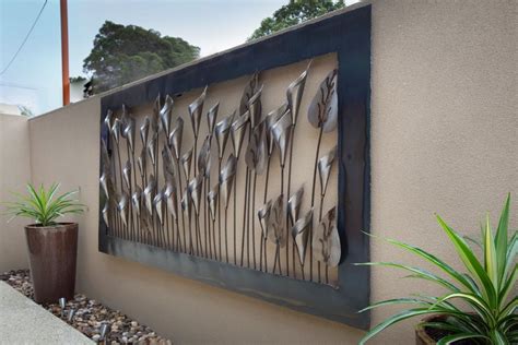 2024 Latest Metal Outdoor Wall Art