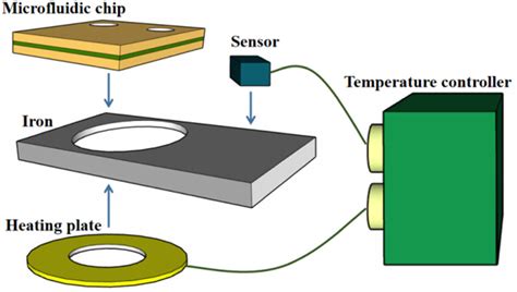 Schematic diagram of temperature control system. | Download Scientific ...