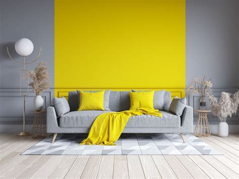 Yellow And Gray Color Combination