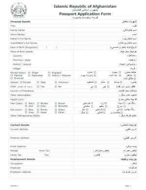 Asan Passport - Fill Online, Printable, Fillable, Blank | pdfFiller