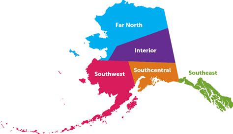 Alaska Regions Map