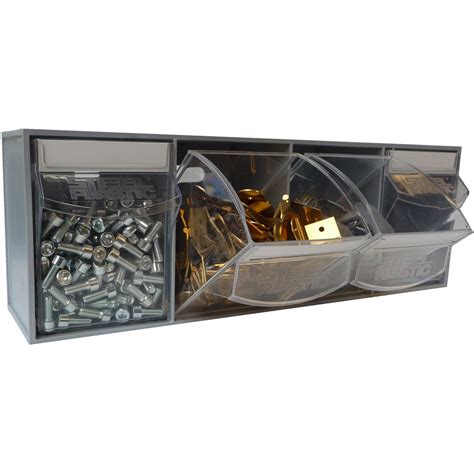 Tilt Bin Storage Boxes in a Variety of Sizes for Storing Small Parts